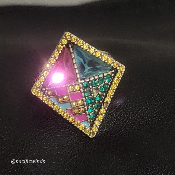 HEIDI DAUS MARY POPPINS RETURNS "UP FOR ANYTHING" KITE RING SIZE 7. c - Picture 6 of 12